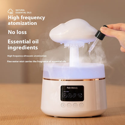 Cozy Rain Cloud Humidifier - Relaxing Bedroom Ambiance